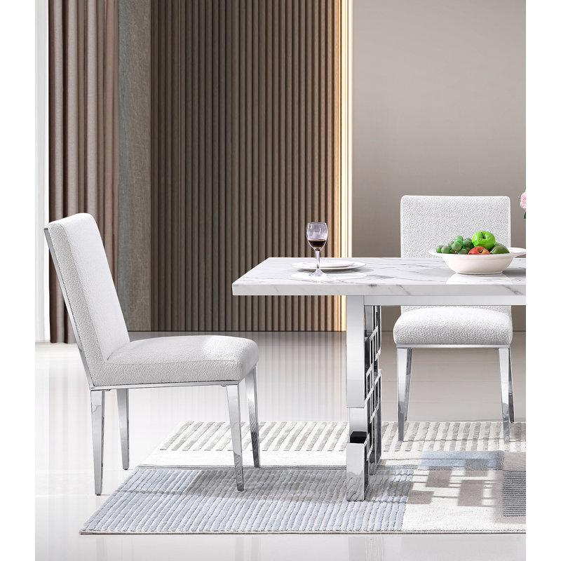 Yonis 20.5'' H Fabric Upholstered Side Chair