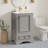 20" Freestanding Single Bathroom Vanity With Ceramic Sink & Soft-Close Door & 1 Drawer-1305053914
