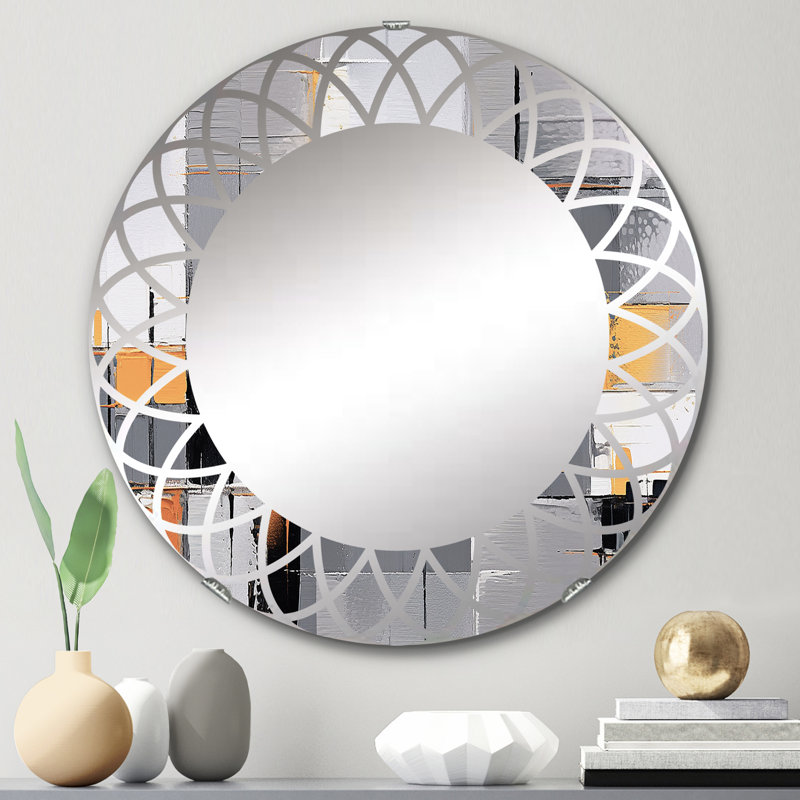 Miroir mural Zenayah, 24 po x 24 po