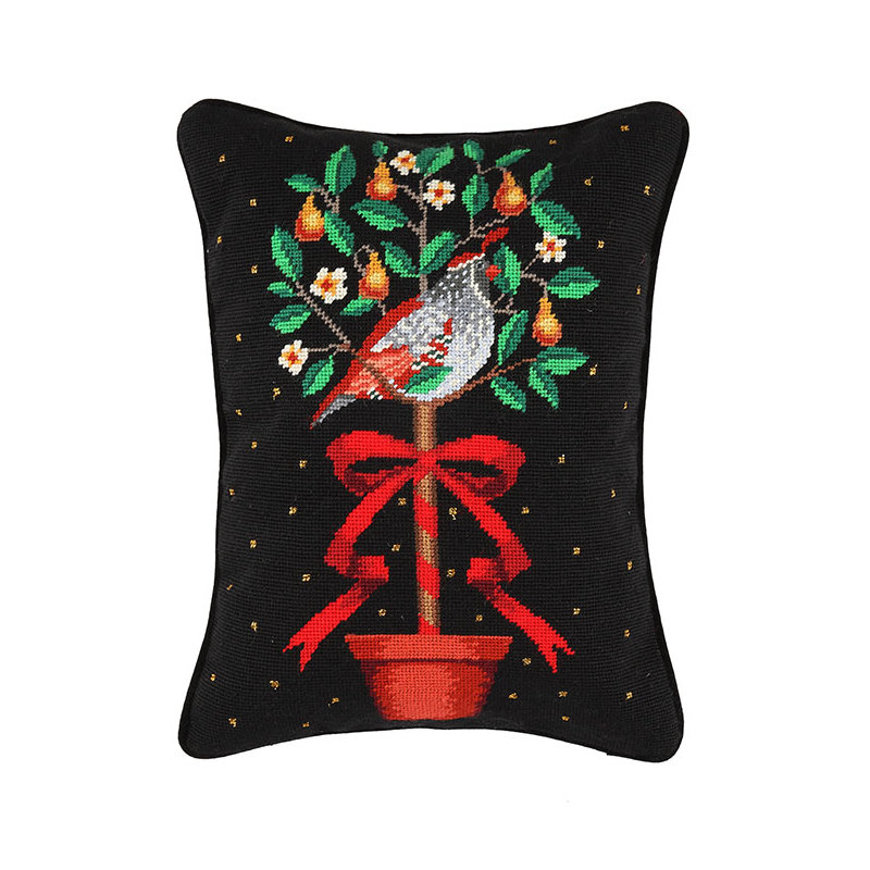  Coussin Needlepoint