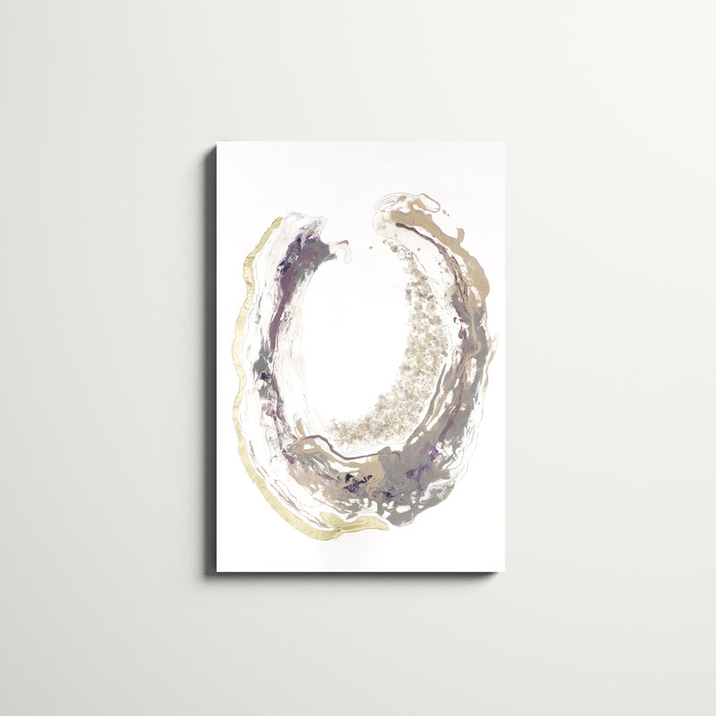 «Fluorite I», peinture sur toile, H 36 po x l 24 po
