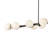 Fredrick Ramond Selene 14-Light Linear Chandelier w/ Swirled Glass Globes-108510866