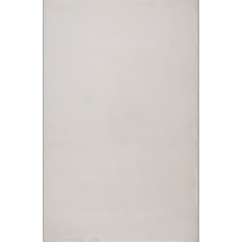 Schnabel Solid Colour Area Rug, Rectangular 70 x 140cm