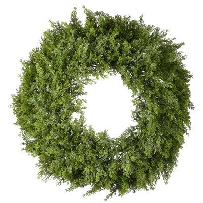 The Holiday Aisle® 24" Arborvitae Wreath
