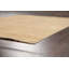 Tapis beige en laine noué à la main de conception unique 4 pi 5 po x 6 pi 1 po New Age