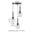 3 - Light Natural Chandelier Pendant