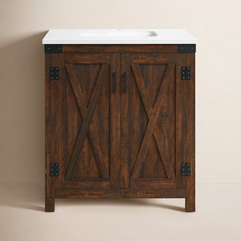 Ensemble de meuble-lavabo simple 30 po Slayton, Expresso