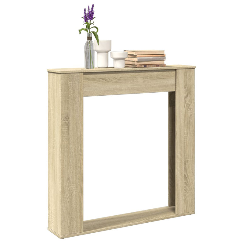 Engineered Wood Fireplace Surround, Sonoma Oak