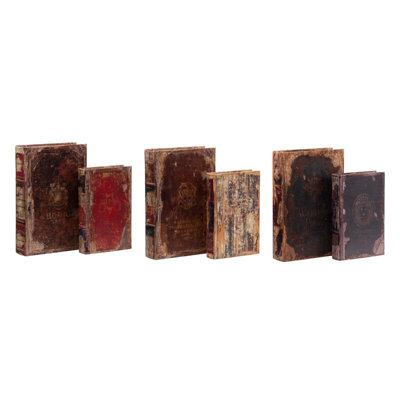 Ensemble de 6 boîtes à livres Lianne