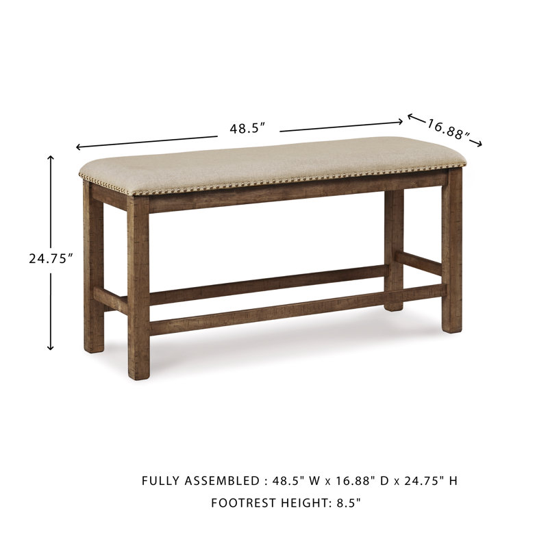 Hangyul Polyester Upholstered Bench