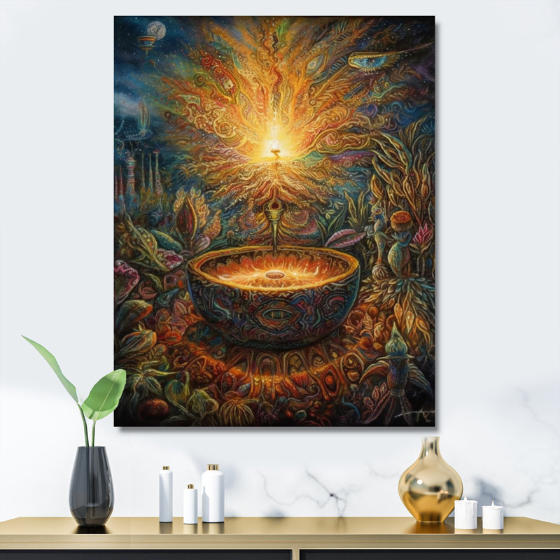 Célébration au paradis de Pâques - impression, H 20 po x l 12 po x P 1 po, Toile tendue