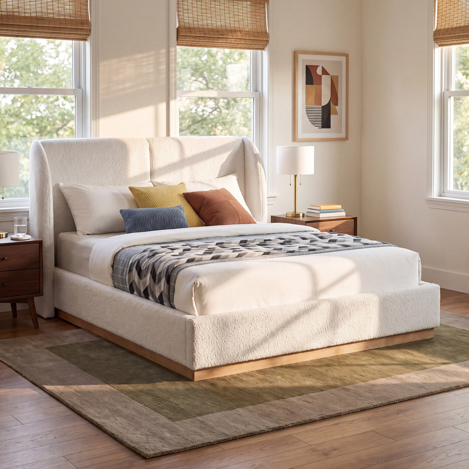 Jardin Boucle Bed, King