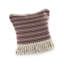 Housse de coussin bleue unie-122942395