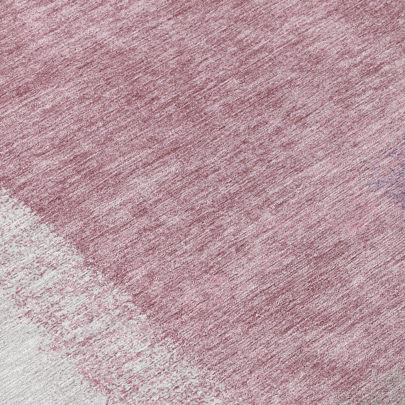 Machine Washable Indoor/Outdoor Molewski ACN2341 Abstract Rug, Rectangle 1'8" x 2'6"