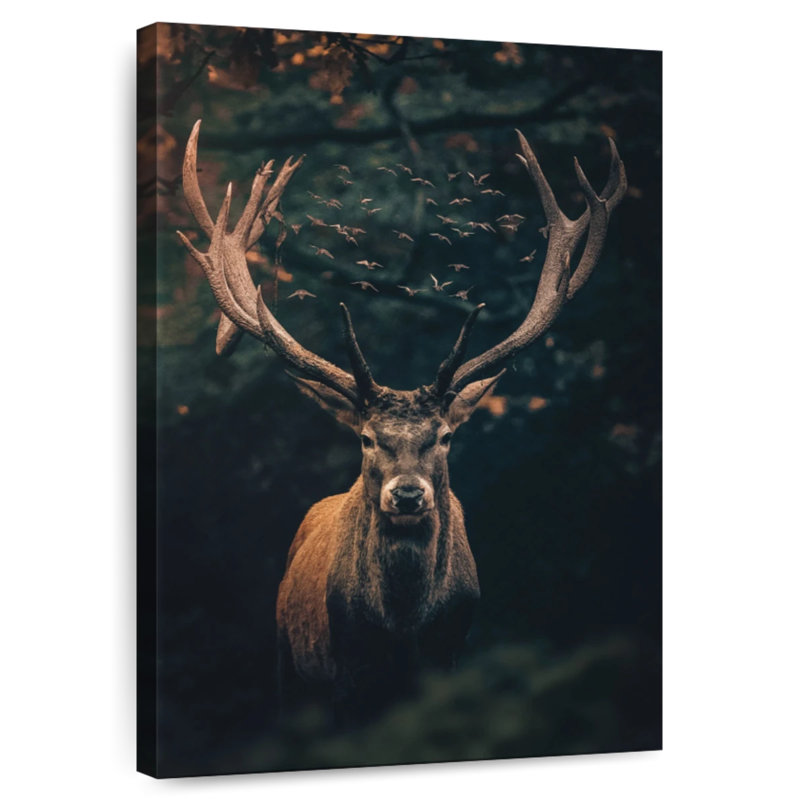 Brampt The Moody Deer, 30" H x 20" W