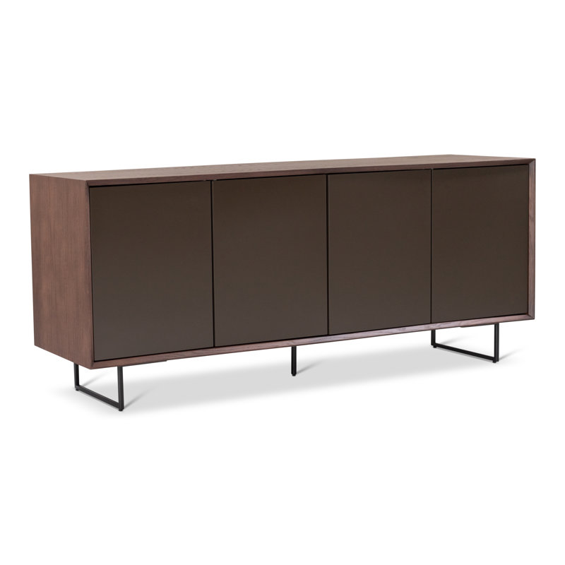 Quadrum Lacquered Buffet Damasco/Branco, Cafe