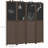4-Panel Folding Room Divider With Blackboard-119456385