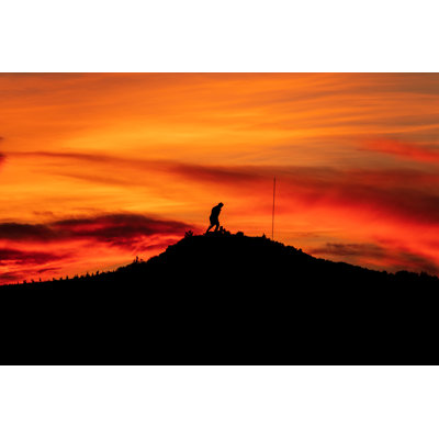 Tim Magnificent Sunset - Wrapped Canvas Print
