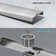 24 Inch Linear Shower Drain With Tile-In Pattern Grate