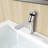 Single-Hole Single-handle Bathroom Faucet with Drain Assembly-2115676334