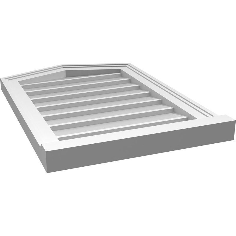 Ventilateur à pignon en uréthane non-fonctionnel Signature, H 26 po x l 18 po x P 2 po
