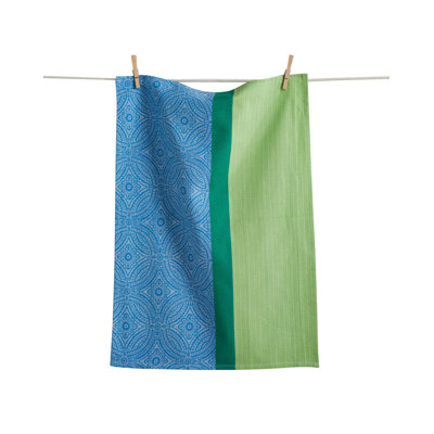 Jacqura Remi Jacquard Tea Towel  Multi Kitchen Towels, Everyday Dish Towels, Machine Wash & Dry