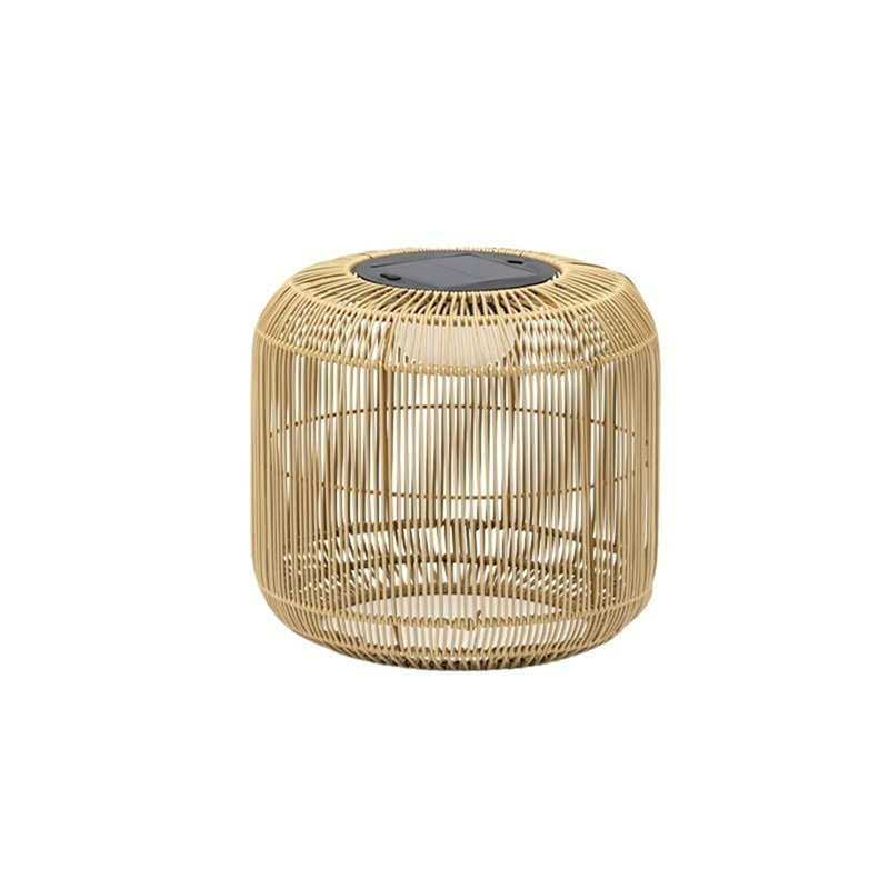 Rattan Table Lamp, 28 cm H x 30 cm W x 30 cm D