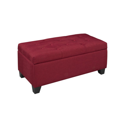 Repose-pieds rangement touffeté Schuller