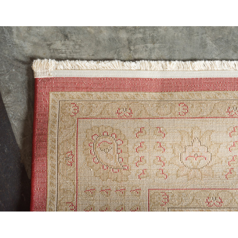 Moore Floral Indoor Rug, Rectangle 9'10" x 13'1"