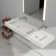 MEDUNJESS 59'' Wall Mounted Bathroom Sink Solid Surface Double sink