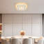 Modern 28Cm White Slim Square LED Flush Mount Ceiling Light