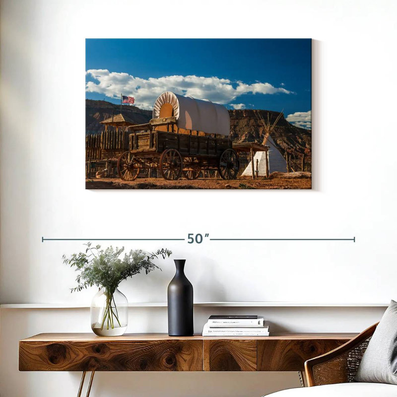 Lelar Prairie Schooner, 24" H x 36" W