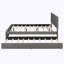 Grand lit plateforme tapissier-1082119246