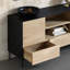 Buffet simple en bois massif avec rangement-1208758944