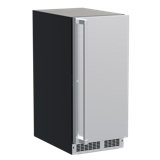 14.88" 24 Bottle Single Zone Built-In Wine Refrigerator with Reversible Hinge and Stainless Steel Frame Door