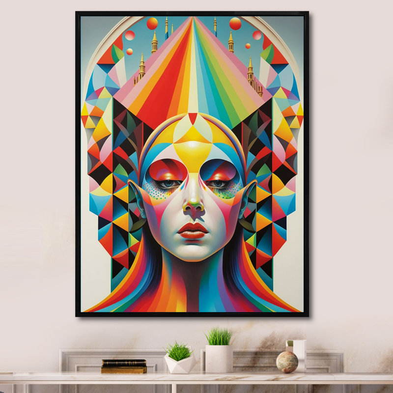 "Toile abstraite", "TOSHIMI", impression sur toile, H 20 po x l 12 po x P 1 po, Cadre flottant noir
