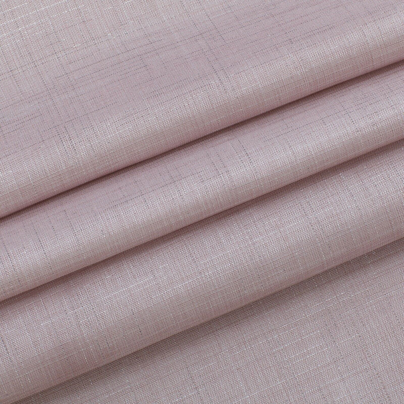 Kate Aurora 1 Piece Moroccan Sparkle Rod Pocket Semi Sheer Voile Beaded Trim Window Valance, Pink