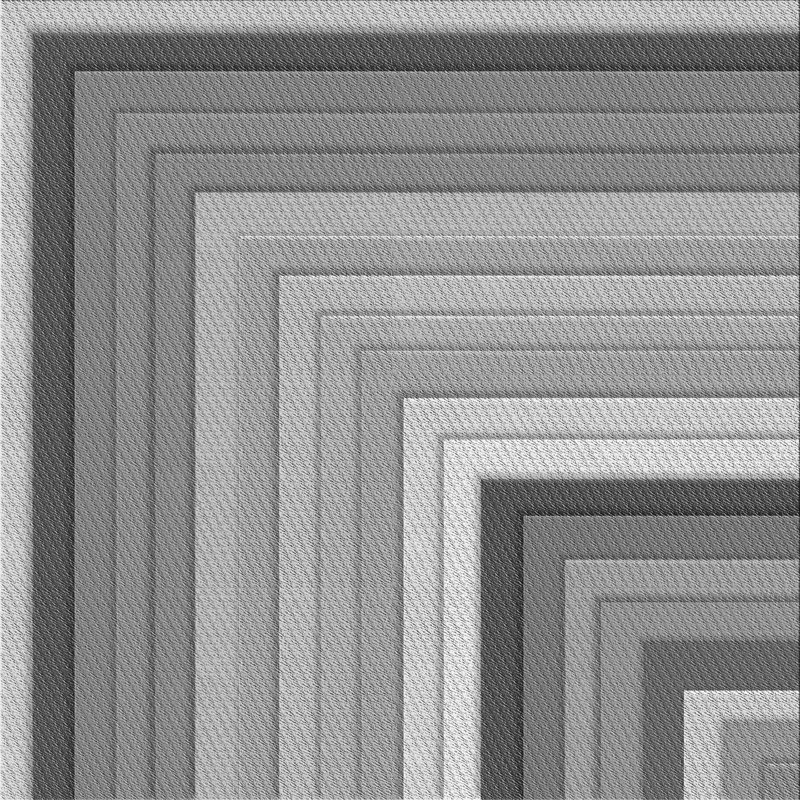 Abstract Indoor Rug, Square 8'