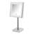 Orren Ellis 98E47A5096614F2D987E456B59C38FA3 8.5" X 8.5" LED Lighted Table Top Mirror, Chrome