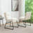 Faux Leather Upholstered Dining Chairs, Set of 2-106407839