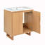 Meuble-lavabo simple avec plateau en résine Jantinus-971858262