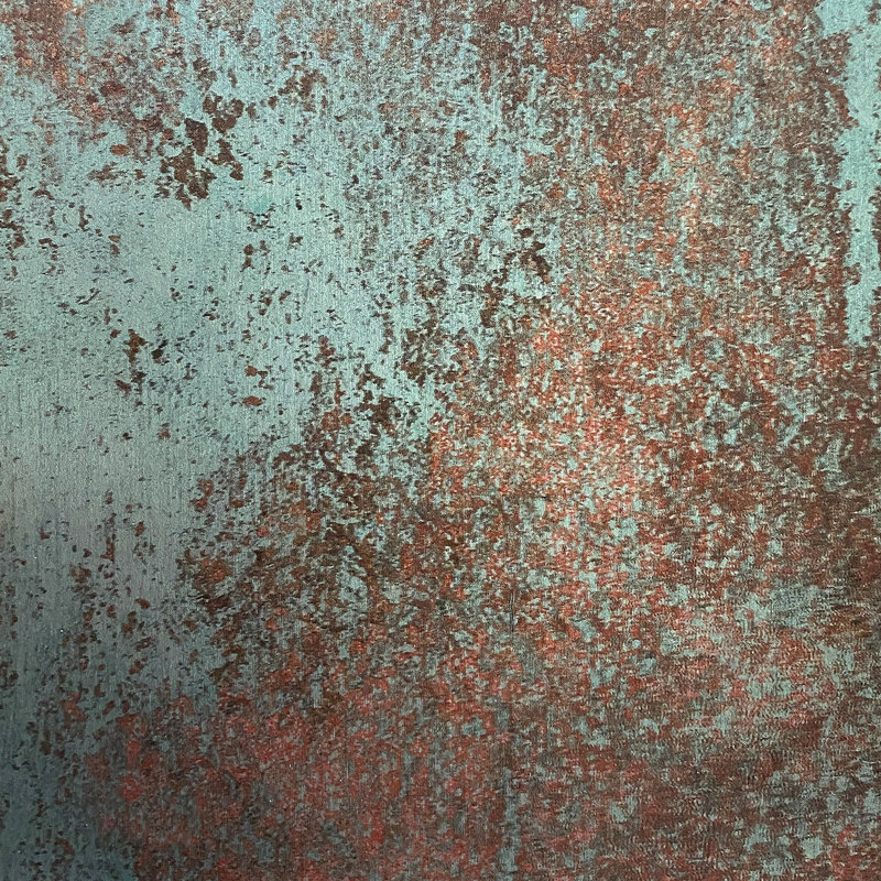 Autocollant de dosseret de cuisine bleu bronze
