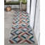Leona Geometric Synthetic Area Rug-62632478