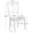 Narendra Solid Wood Side Chair with Rush Seat
