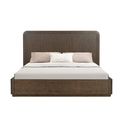 Greer Storage Oak Bed
