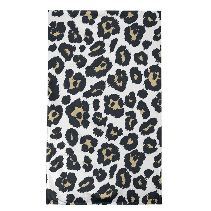 Tea Towel Kitchen Towel, Polyester, White