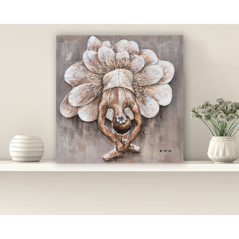 «Ballet Enchantment» sur impression sur toile, H 12 po x l 12 po x P 1 po
