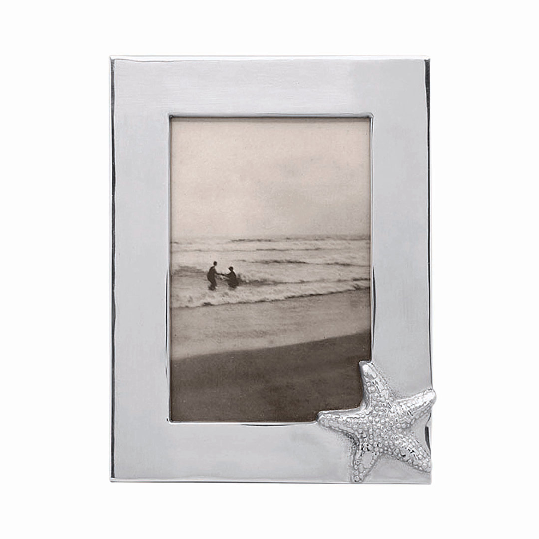 Seaside Silver Metal Picture Frame Mariposa