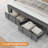 Upholstered Storage Bed Frame with Drawers, Platform Bed with Solid Wood Slats, No Box Spring Needed-583537121-583537122