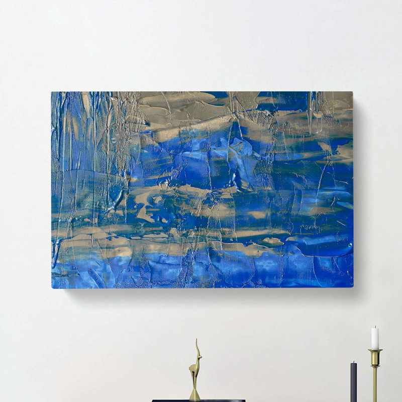 Abstract Art Painting Vol.260 by S.Johnson - Wrapped Canvas, 60cm H x 91cm W x 3cm D